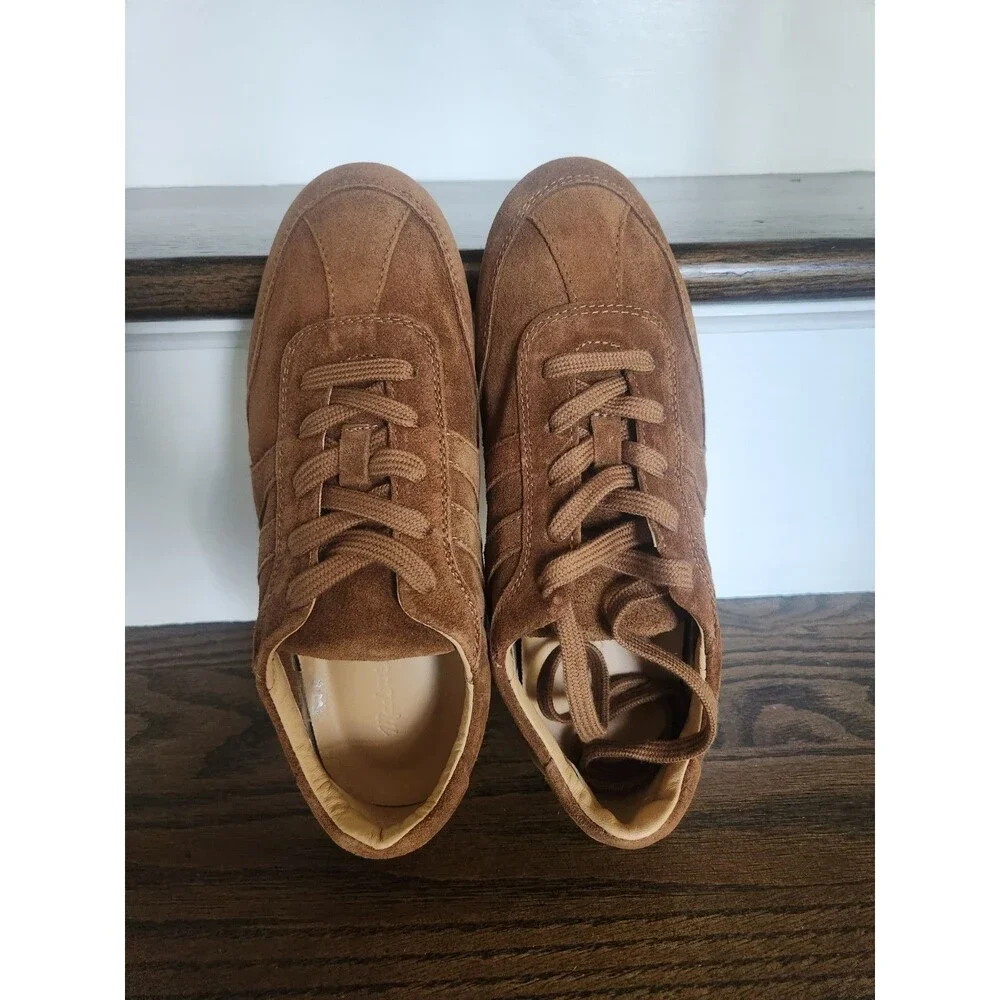 NEW Madewell The Oaklynne Sneaker Russet Size 7  EU 38 $148 NZ737 Current Season
